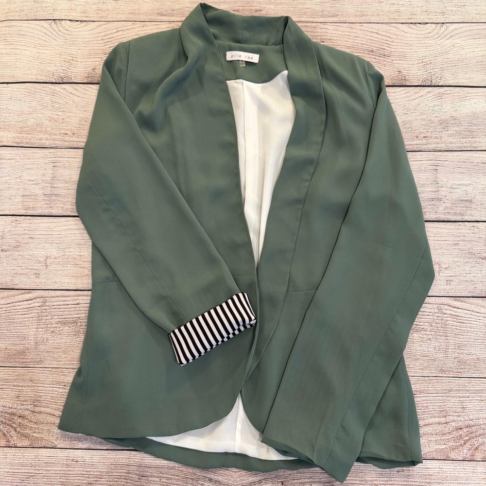 Allie Rae Green Blazer - Large